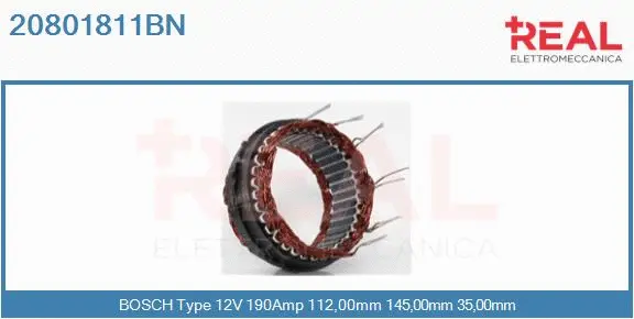 Stator, alternator (20801811BN)