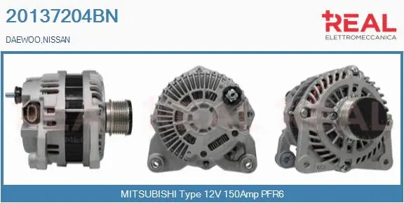 Alternator (20137204BN)