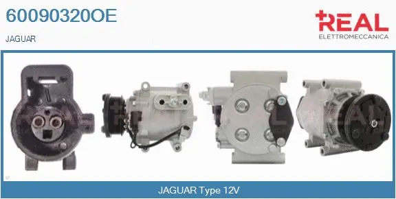 Compressor, air conditioning (60090320OE)