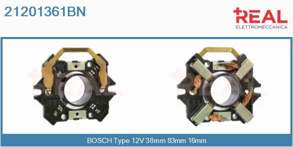 Holder, carbon brushes (21201361BN)
