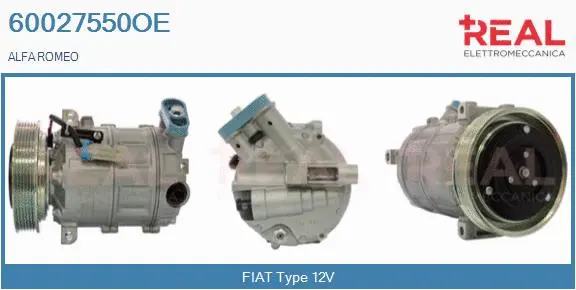 Compressor, air conditioning (60027550OE)