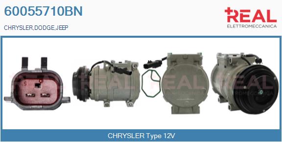 Compressor, air conditioning (60055710BN)