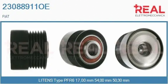 Belt Pulley, alternator (23088911OE)