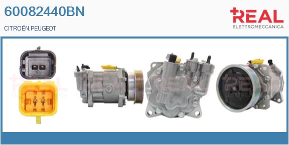 Compressor, air conditioning (60082440BN)