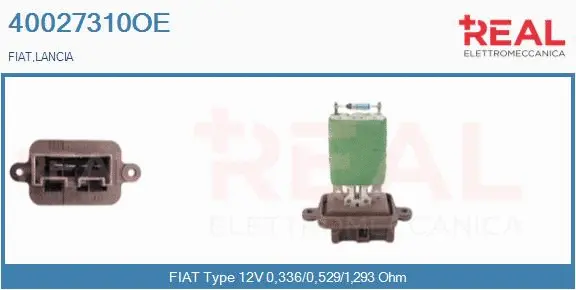 Resistor, interior blower (40027310OE)