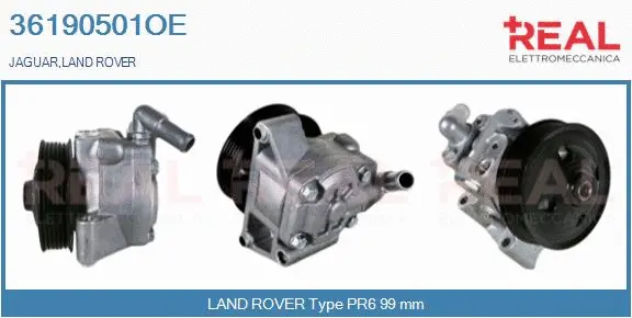 Hydraulic Pump, steering (36190501OE)