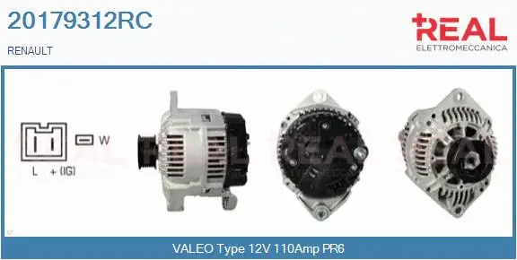 Alternator (20179312RC)