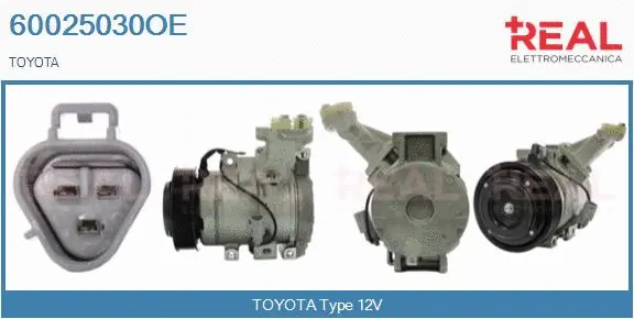 Compressor, air conditioning (60025030OE)