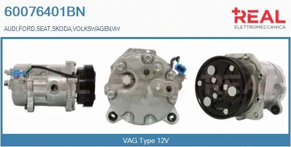 Compressor, air conditioning (60076401BN)