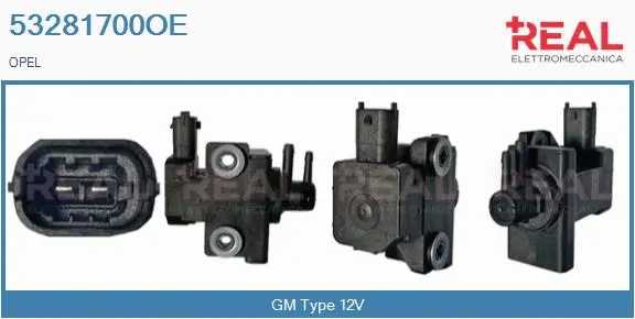 Pressure Converter, exhaust control (53281700OE)