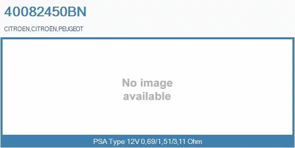 Resistor, interior blower (40082450BN)