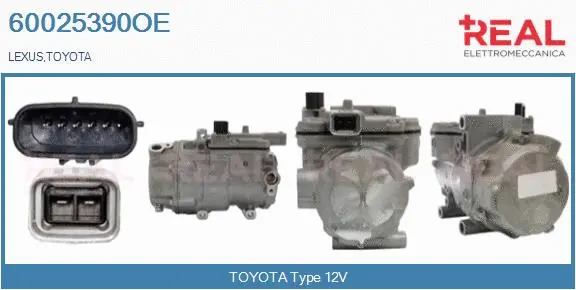 Compressor, air conditioning (60025390OE)