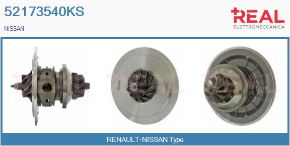 Core assembly, turbocharger (52173540KS)