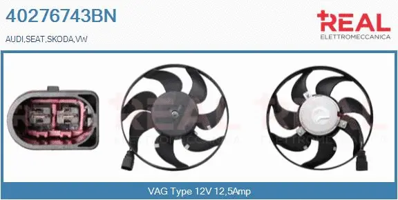 Fan, engine cooling (40276743BN)