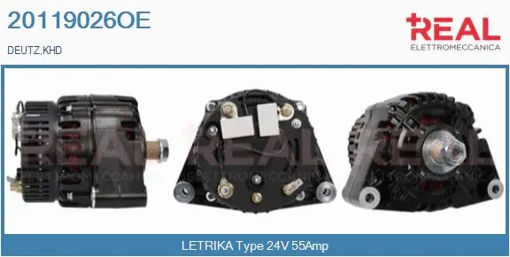 Alternator (20119026OE)