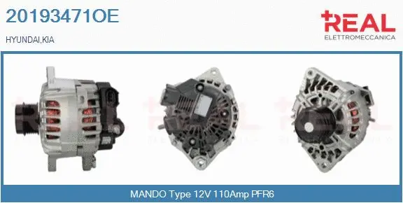 Alternator (20193471OE)