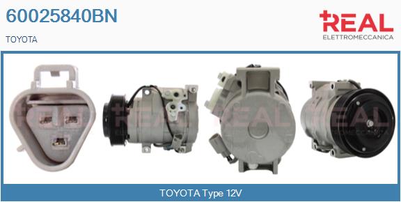 Compressor, air conditioning (60025840BN)