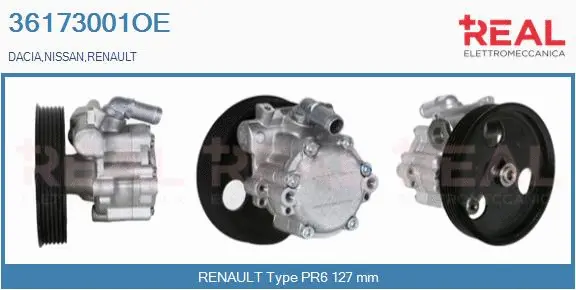 Hydraulic Pump, steering (36173001OE)