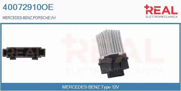 Resistor, interior blower (40072910OE)