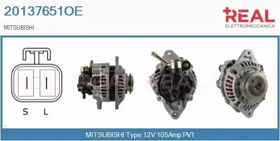 Alternator (20137651OE)