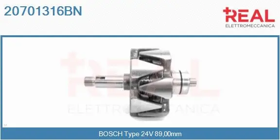 Rotor, alternator (20701316BN)