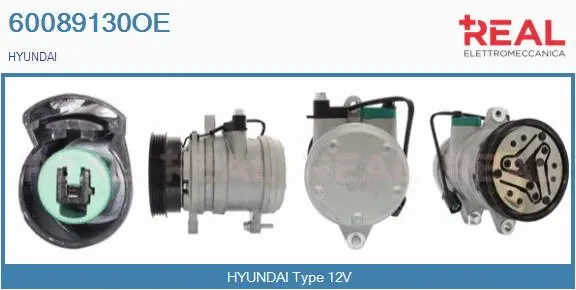 Compressor, air conditioning (60089130OE)