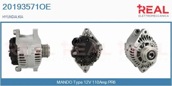 Alternator (20193571OE)