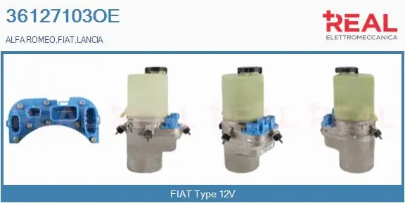 Hydraulic Pump, steering (36127103OE)