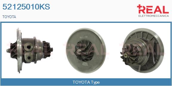 Core assembly, turbocharger (52125010KS)