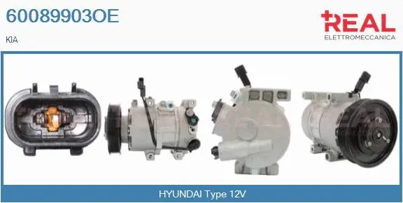 Compressor, air conditioning (60089903OE)