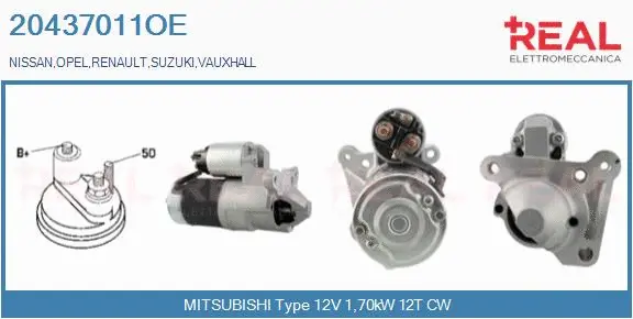 Starter (20437011OE)