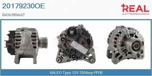 Alternator (20179230OE)