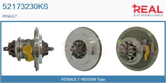 Core assembly, turbocharger (52173230KS)