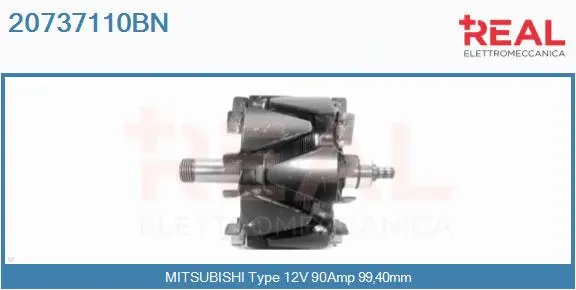 Rotor, alternator (20737110BN)