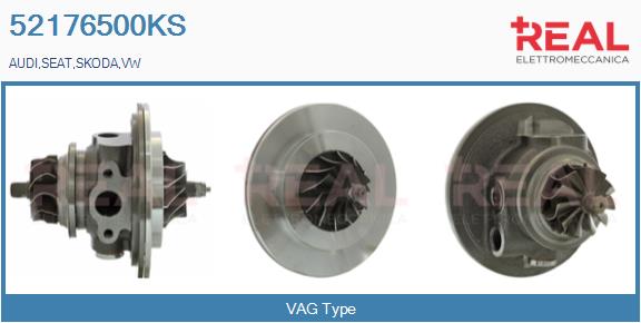 Core assembly, turbocharger (52176500KS)