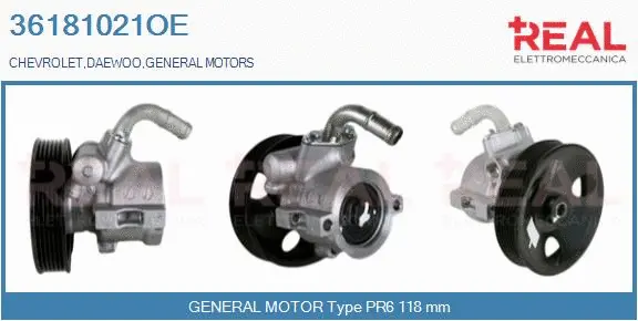 Hydraulic Pump, steering (36181021OE)