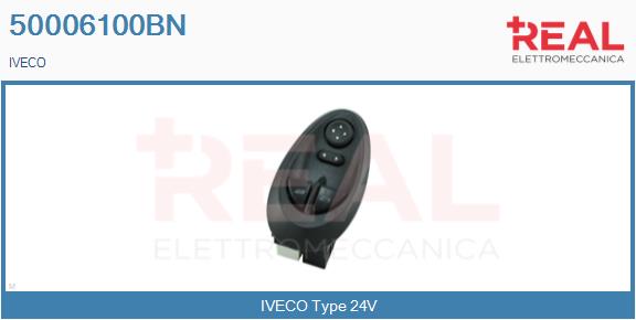 Switch, window regulator (50006100BN)