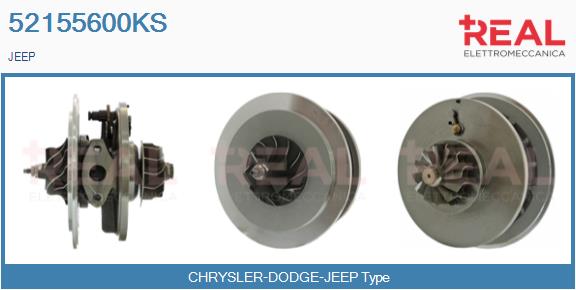 Core assembly, turbocharger (52155600KS)