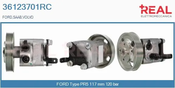 Hydraulic Pump, steering (36123701RC)