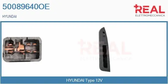 Switch, window regulator (50089640OE)