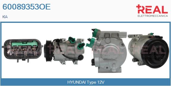 Compressor, air conditioning (60089353OE)