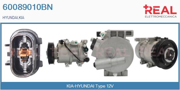 Compressor, air conditioning (60089010BN)