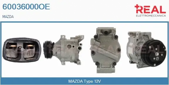 Compressor, air conditioning (60036000OE)