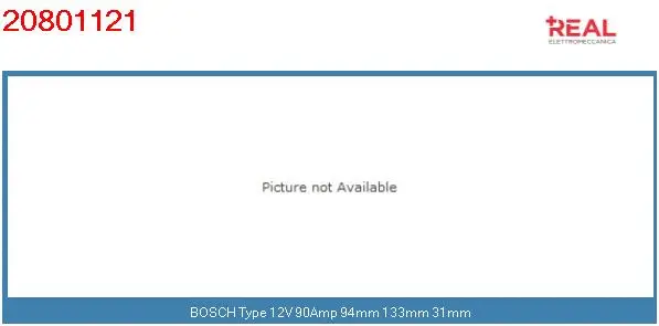 Stator, alternator (20801121BN)