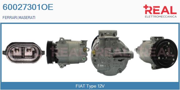 Compressor, air conditioning (60027301OE)
