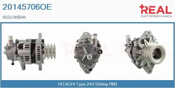 Alternator (20145706OE)