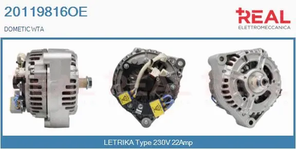 Alternator (20119816OE)