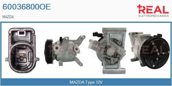 Compressor, air conditioning (60036800OE)