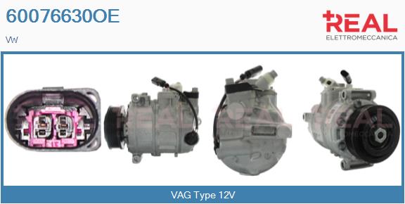 Compressor, air conditioning (60076630OE)