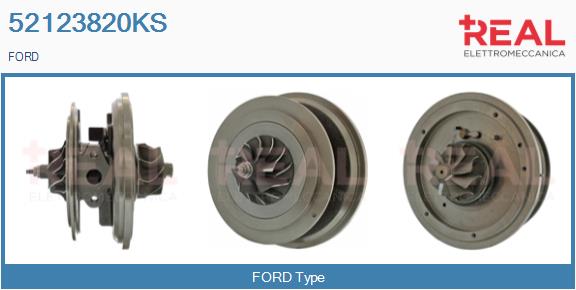 Core assembly, turbocharger (52123820KS)